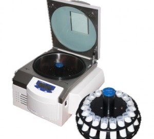 Infra red centrifuge