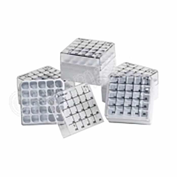 25 Place Cryobox for Tubes