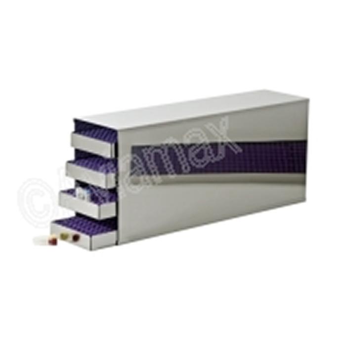 Stainless Steel Rack with Dividers 235mm high