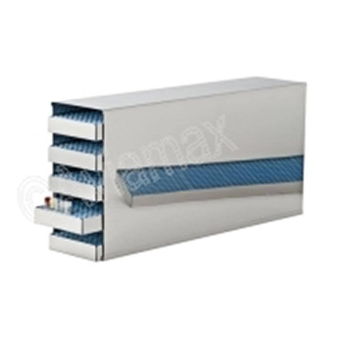 Stainless Steel Rack with Dividers 280mm high