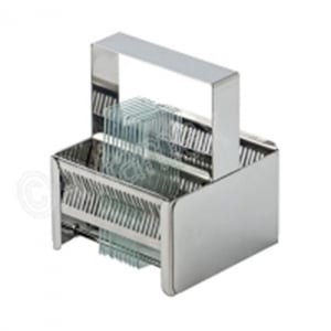 Stainless Steel Slide Staining Rack for 48 Slides
