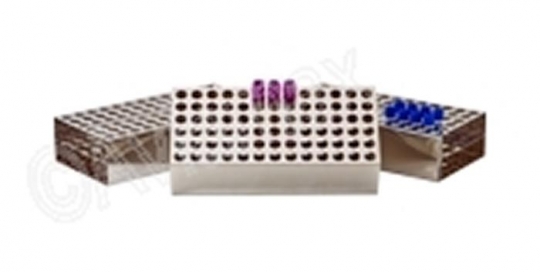 Stainless Steel Solid Sided Test Tube Racks